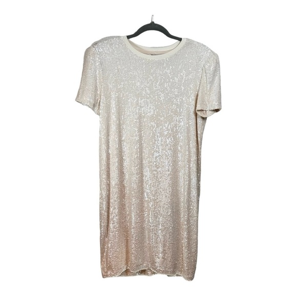 Generation Love Donna Sequin Dress in Shell NWT - Picture 3 of 9